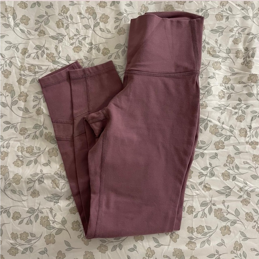 Old Navy Mauve/Purple High-Waist Leggings